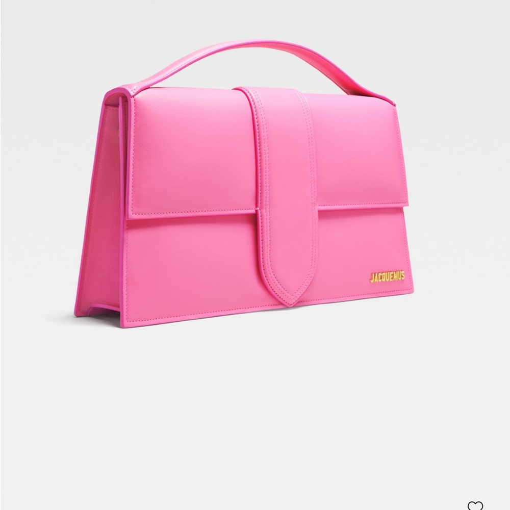 Authentic Jacquemus Le Bambinou Leather Top-Handle Bag **No original strap** - Picture 2 of 7